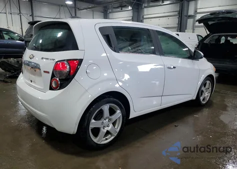 2015 Chevrolet Sonic Ltz Auto z USA, uszkodzony, nr VIN 1G1JE6SB7F4181647